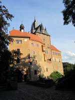 Burg Kriebstein, erbaut ab 1384 durch die Familie von Beerwalde, Wohnturm von   1399, Kreis Mittelsachsen (18.07.2011)
