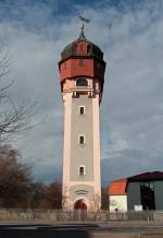 Wasserturm in Freiberg im Februar 2014