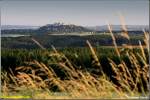 Abendlicher Blick vom Oederaner Berg hinber nach Augustusburg, aufgenommen am 23.06.08.