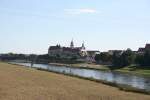 Torgau - Schlo Hartenfels, gesehen am 30.08.08