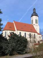 Kirche Pesterwitz (Stadt Freital, Weieritzkreis); 23.02.2008  