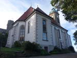 Stolpen, Evangelische Stadtkirche, erbaut ab 1490 (04.10.2020)