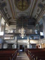 Stolpen, Eule Orgel in barockem Prospekt von 1898 in der ev.
