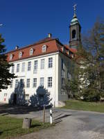 Reinhardtsgrimma, Barockschloß, erbaut von 1765 bis 1767 durch den kursächsischen Oberlandbaumeister Johann Friedrich Knöbel (04.10.2020)