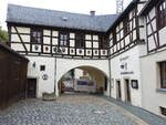 Adorf/Vogtland, Freiberger Tor mit Heimatmuseum (22.07.2023)