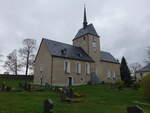 Thierbach, evangelische Kirche, erbaut im 14.