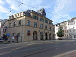 Plauen, alte Feuerwache in der Neundorfer Strae, erbaut 1912 (12.08.2023)