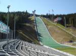  Vogtlandarena  bei Klingental/Vogtland,  eine der modernsten Skisprungschanzen,  2007