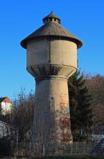 Wasserturm am unteren Bahnhof in Plauen im November 2015