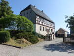 Langenbernsdorf, Pfarrhaus am Pfarrberg, erbaut im 18.