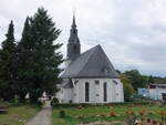 Brenwalde, evangelische Kirche, erbaut von 1732 bis 1733 (12.08.2023)