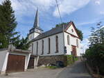 Niederwiera, evangelische Allerheiligenkirche, erbaut von 1825 bis 1827 (13.08.2023)