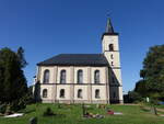 Langenberg, evangelische Kirche, erbaut ab 1323 (16.09.2023)