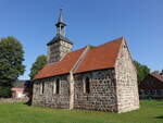 Dolchau, evangelische Kirche, sptromanische Feldsteinkirche (13.08.2025)