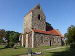 Lge, evangelische Kirche, Feldsteinkirche aus dem 13.