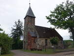 Barnebeck, evangelische Kirche, Feldsteinkirche von 1443 (20.06.2026)