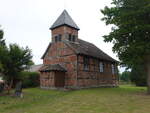 Gro� Wieblitz, evangelische Kirche, Fachwerkkirche erbaut von 1756 bis 1757 (20.06.2026)
