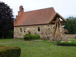 Klein Gerstedt, evangelische Dorfkirche, sp�tromanische Feldsteinkirche (20.06.2026)