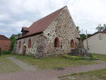 Kortenbeck, evangelische Kirche, Feldsteinkirche aus dem 15.