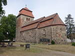 Deetz, evangelische Kirche, Feldsteinkirche aus dem 12.
