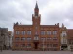 Bitterfeld, neugotisches Rathaus, erbaut von 1863 bis 1865 durch August Friedrich   Ritter (31.03.2012)