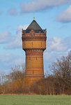 Wasserturm Zerbst, Weizenberge, im Februar 2014