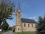 Altbrandsleben, evangelische Kirche, erbaut 1864 (09.08.2025)