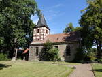 Uthmden, evangelische Kirche, erbaut 1750 (11.08.2025)