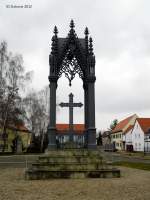 Ltzen - OT-Grogrschen - Denkmal Hessen-Homburg.