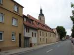 Laucha an der Unstrut - Die Untere Hauptstrae mit Blick zum Markt - 14.07.2009