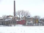 Laucha an der Unstrut - Blick auf das Ensemble der  Alten Zuckerfabrik  - 17.01.2010  