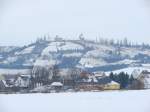 Laucha an der Unstrut - Blick zum Fliegerhorst - 17.01.2010   