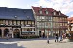 Schne Fachwerkhuser am Marktplatz in Wernigerode - 03.09.2009