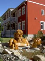 Figur im Kurpark von Thale/Harz (30.09.2012)