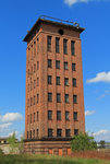 Wasserturm des ehem.Bahnbetriebswerks in Halberstadt im Mai 2015