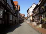 Fachwerkhuser in der Rittergasse in Stolberg/Harz (30.09.2012)