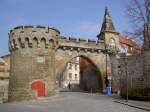 Merseburg, Krummes Tor zum Schlobezirk (15.03.2012)