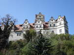 Schloss Pltzkau, erbaut von 1566 bis 1573 im Renaissancestil (14.04.2025)