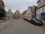 Havelberg, historische Huser am Kirchplatz (06.07.2025)
