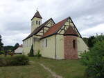 Kamern, evangelische Kirche, romanische Saalkirche, erbaut im 13.