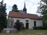 Cobbel, evangelische Kirche, erbaut 1829, Dachreiter von 1901 (09.07.2025)