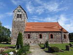Borstel, evangelische Dorfkirche, Feldsteinbau aus dem 13.