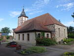 Dbbelin, evangelische Kirche, Feldsteinkirche aus dem 12.