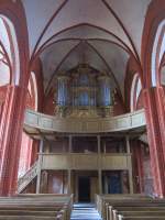 Werben, Orgelempore der St.