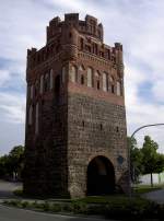 Stendal, Tangermnder Tor, erbaut im 13.