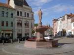 Stendal, Brunnen am Sperrlingbergplatz (09.07.2012)