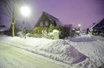 Winteraufnahme in der Gartenstadtallee in Flensburg-Weche Aufnahme: 1.