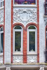 Jugendstil an der Toosbystrae in Flensburg.