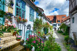 Hinterhof an der Norderstrae 118/120 in Flensburg.