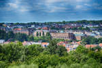 Flensburg - Blick auf Duburg vom Wasserturm im Volkspark.